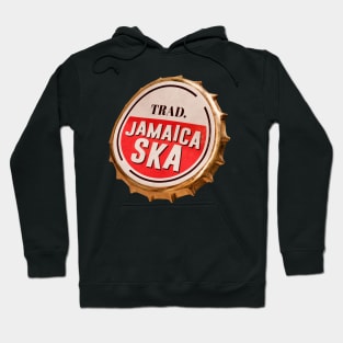 Traditional jamaica ska bottle cap Hoodie